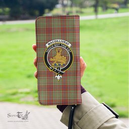 Scottish MacGillivray Hunting Ancient Clan Crest Tartan Clutch Purse
