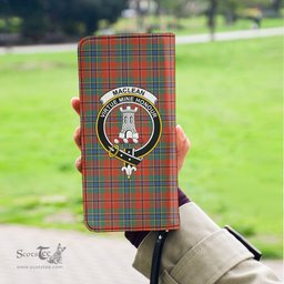 Scottish MacLean of Duart Ancient Clan Crest Tartan Clutch Purse
