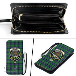Scottish Graham of Menteith Modern Clan Crest Tartan Clutch Purse