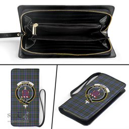 Scottish Ogilvie Hunting Modern Clan Crest Tartan Clutch Purse