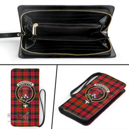 Scottish MacNaughton Modern Clan Crest Tartan Clutch Purse