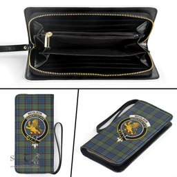Scottish Nicolson Hunting Ancient Clan Crest Tartan Clutch Purse