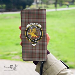 Scottish Nicolson Hunting Weathered Clan Crest Tartan Clutch Purse