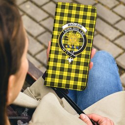 Scottish MacLeod of Lewis Modern Clan Crest Tartan Clutch Purse