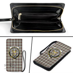 Scottish Stewart Dress Ancient Clan Crest Tartan Clutch Purse