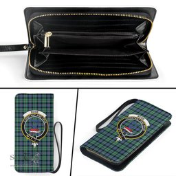 Scottish Rose Hunting Ancient Clan Crest Tartan Clutch Purse
