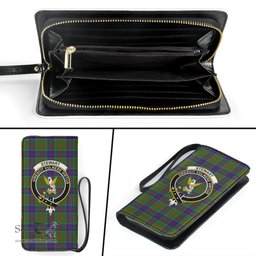 Scottish Stewart of Appin Hunting Modern Clan Crest Tartan Clutch Purse