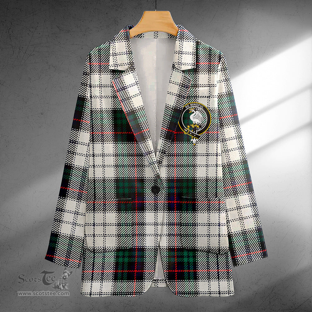 ScotsTee Shop Campbell of Cawdor Dress Modern 2 Clan Crest Casual Tartan Flat Lapel Collar Blazer Tartan Blazer Cotton