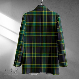 ScotsTee Shop Campbell of Breadalbane Modern 2 Clan Crest Casual Tartan Flat Lapel Collar Blazer Tartan Blazer Cotton
