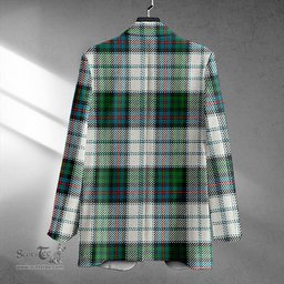 ScotsTee Shop Campbell of Cawdor Dress Ancient 2 Clan Crest Casual Tartan Flat Lapel Collar Blazer Tartan Blazer Cotton