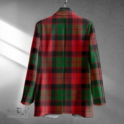 ScotsTee Shop Fraser of Altyre Ancient Clan Crest Casual Tartan Flat Lapel Collar Blazer Tartan Blazer Cotton
