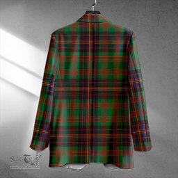 ScotsTee Shop Cochrane (Cochran) Modern Clan Crest Casual Tartan Flat Lapel Collar Blazer Tartan Blazer Cotton