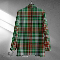 ScotsTee Shop Gayre Ancient Clan Crest Casual Tartan Flat Lapel Collar Blazer Tartan Blazer Cotton