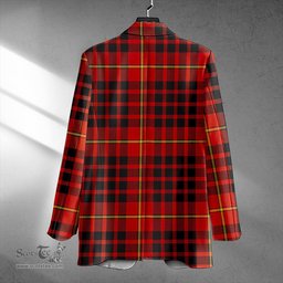ScotsTee Shop MacDonald of Ardnamurchan (Donald of Ardnamurchan) Ancient Clan Crest Casual Tartan Flat Lapel Collar Blazer Tartan Blazer Cotton