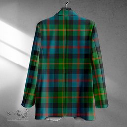 ScotsTee Shop MacDonald of Borrodale (Donald Borrodale Historic) Ancient Clan Crest Casual Tartan Flat Lapel Collar Blazer Tartan Blazer Cotton