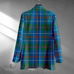 ScotsTee Shop MacHardy Ancient Clan Crest Casual Tartan Flat Lapel Collar Blazer Tartan Blazer Cotton