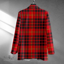 ScotsTee Shop MacDonald of Ardnamurchan (Donald of Ardnamurchan) Modern Clan Crest Casual Tartan Flat Lapel Collar Blazer Tartan Blazer Cotton