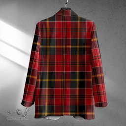 ScotsTee Shop MacAlister of Skye Modern Clan Crest Casual Tartan Flat Lapel Collar Blazer Tartan Blazer Cotton