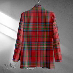 ScotsTee Shop MacClure Ancient Clan Crest Casual Tartan Flat Lapel Collar Blazer Tartan Blazer Cotton