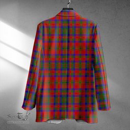 ScotsTee Shop Matheson Ancient Clan Crest Casual Tartan Flat Lapel Collar Blazer Tartan Blazer Cotton