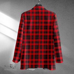 ScotsTee Shop Murray of Ochtertyre Modern Clan Crest Casual Tartan Flat Lapel Collar Blazer Tartan Blazer Cotton