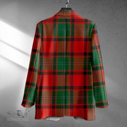 ScotsTee Shop MacPhail Ancient Clan Crest Casual Tartan Flat Lapel Collar Blazer Tartan Blazer Cotton