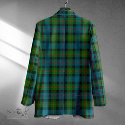ScotsTee Shop Murray of Atholl variation (Murray of Atholl; variation) Ancient Clan Crest Casual Tartan Flat Lapel Collar Blazer Tartan Blazer Cotton
