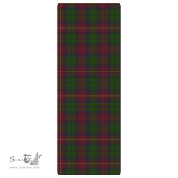 ScotsTee Shop Scottish Cairns Clan Tartan Rubber Yoga Mat