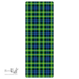 ScotsTee Shop Scottish Campbell of Breadalbane Ancient Clan Tartan Rubber Yoga Mat