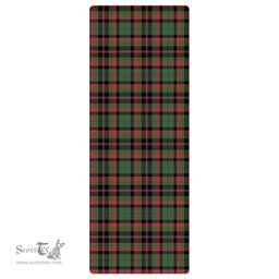 ScotsTee Shop Scottish Cumming Hunting Ancient Clan Tartan Rubber Yoga Mat