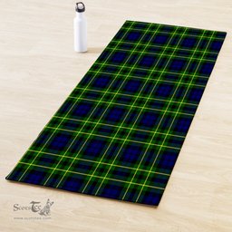ScotsTee Shop Scottish Campbell of Breadalbane Modern Clan Tartan Rubber Yoga Mat