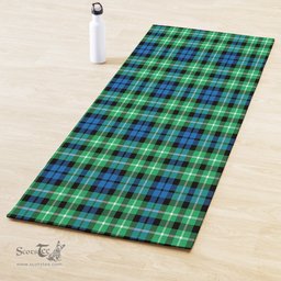 ScotsTee Shop Scottish Graham of Montrose Ancient Clan Tartan Rubber Yoga Mat
