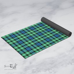 ScotsTee Shop Scottish Graham of Montrose Ancient Clan Tartan Rubber Yoga Mat