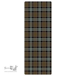 ScotsTee Shop Scottish Graham of Menteith Weathered Clan Tartan Rubber Yoga Mat