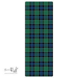 ScotsTee Shop Scottish Graham of Menteith Ancient Clan Tartan Rubber Yoga Mat