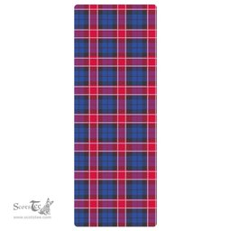 ScotsTee Shop Scottish Graham of Menteith Red Clan Tartan Rubber Yoga Mat