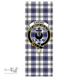 ScotsTee Shop Scottish Hannay Modern Clan Crest Tartan Rubber Yoga Mat