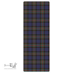 ScotsTee Shop Scottish Fletcher of Dunans Clan Tartan Rubber Yoga Mat