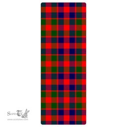 ScotsTee Shop Scottish Gow of McGouan Clan Tartan Rubber Yoga Mat