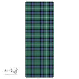 ScotsTee Shop Scottish MacDonald of the Isles Hunting Ancient Clan Tartan Rubber Yoga Mat
