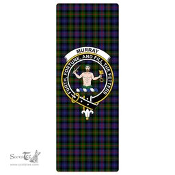 ScotsTee Shop Scottish Murray of Atholl Modern Clan Crest Tartan Rubber Yoga Mat