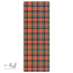 ScotsTee Shop Scottish Stewart Royal Ancient Clan Tartan Rubber Yoga Mat