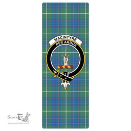 ScotsTee Shop Scottish MacIntyre Hunting Ancient Clan Crest Tartan Rubber Yoga Mat