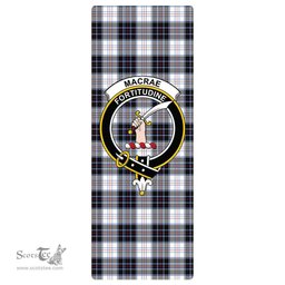 ScotsTee Shop Scottish MacRae Dress Modern Clan Crest Tartan Rubber Yoga Mat