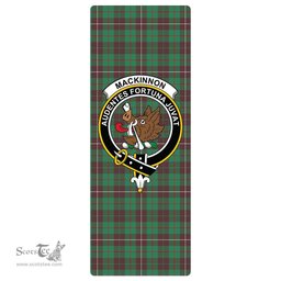 ScotsTee Shop Scottish MacKinnon Hunting Ancient Clan Crest Tartan Rubber Yoga Mat