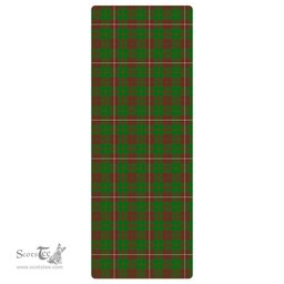 ScotsTee Shop Scottish MacKinnon Hunting Modern Clan Tartan Rubber Yoga Mat