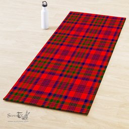 ScotsTee Shop Scottish Murray of Tulloch Modern Clan Tartan Rubber Yoga Mat