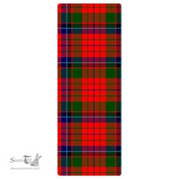 ScotsTee Shop Scottish MacNicol of Scorrybreac Clan Tartan Rubber Yoga Mat