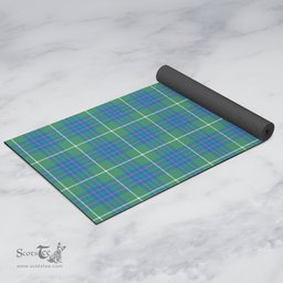 ScotsTee Shop Scottish MacIntyre Hunting Ancient Clan Tartan Rubber Yoga Mat