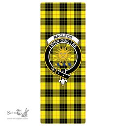 ScotsTee Shop Scottish MacLeod of Lewis Modern Clan Crest Tartan Rubber Yoga Mat